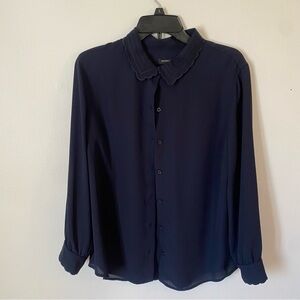 Elegant Navy Blue women’s Shirt